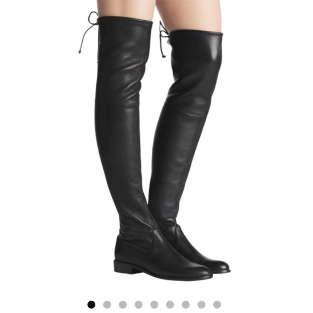 Stuart Weitzman Leather Lowland Boots